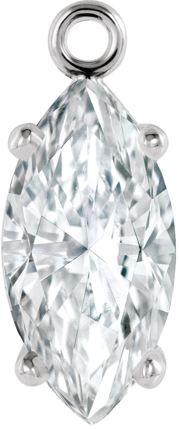 Diamond 4-Prong Dangle 