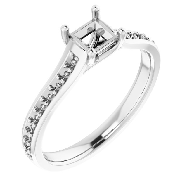 14k White Gold