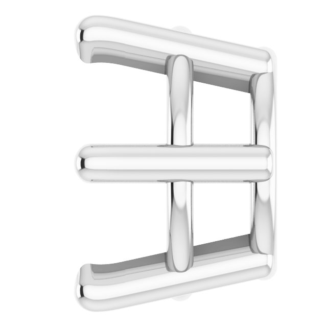 Round 6-Prong Low Earring Setting