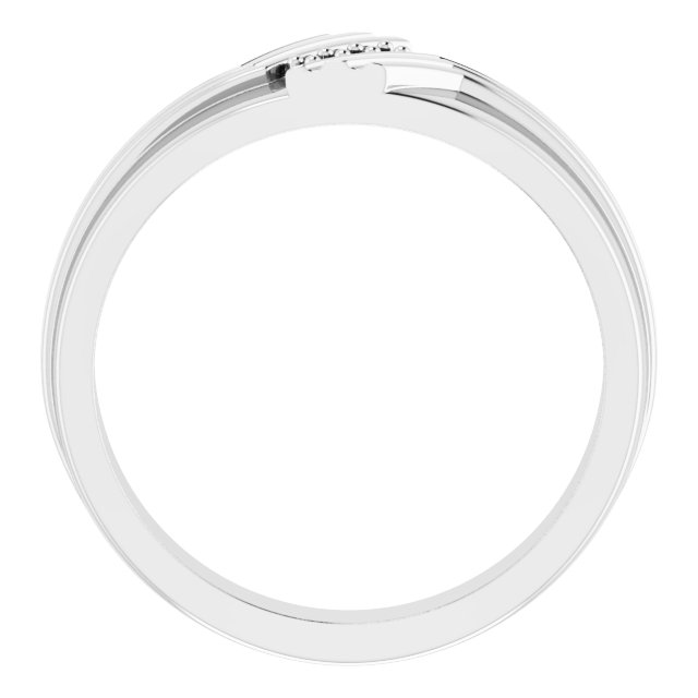 2 mm Round Mens Band Mounting view 2