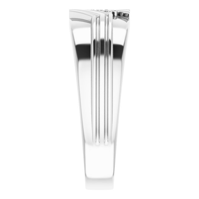 2 mm Round Mens Band Mounting view 4