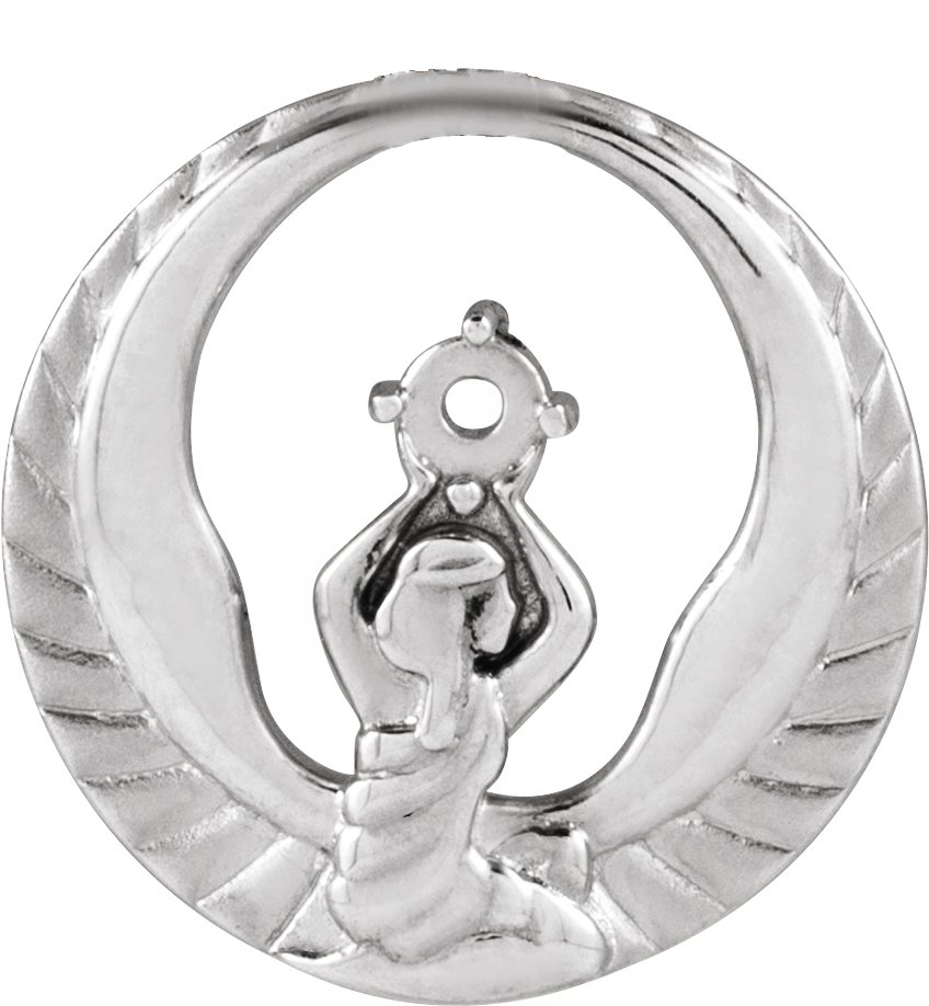 Accented Phoenix Pendant