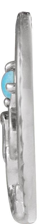 Natural Turquoise Phoenix 18" Necklace view 2