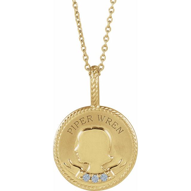 14k Yellow Gold