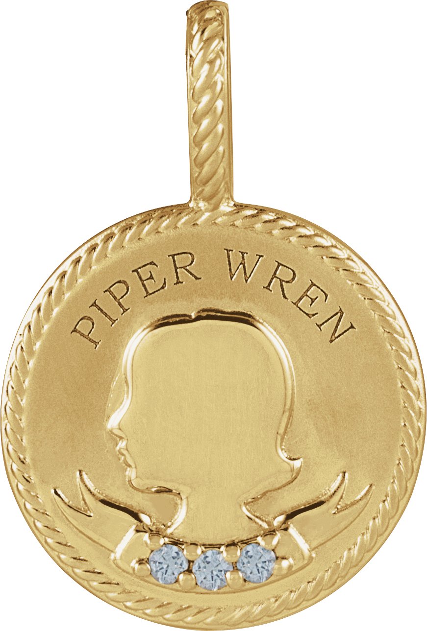 14k Yellow Gold