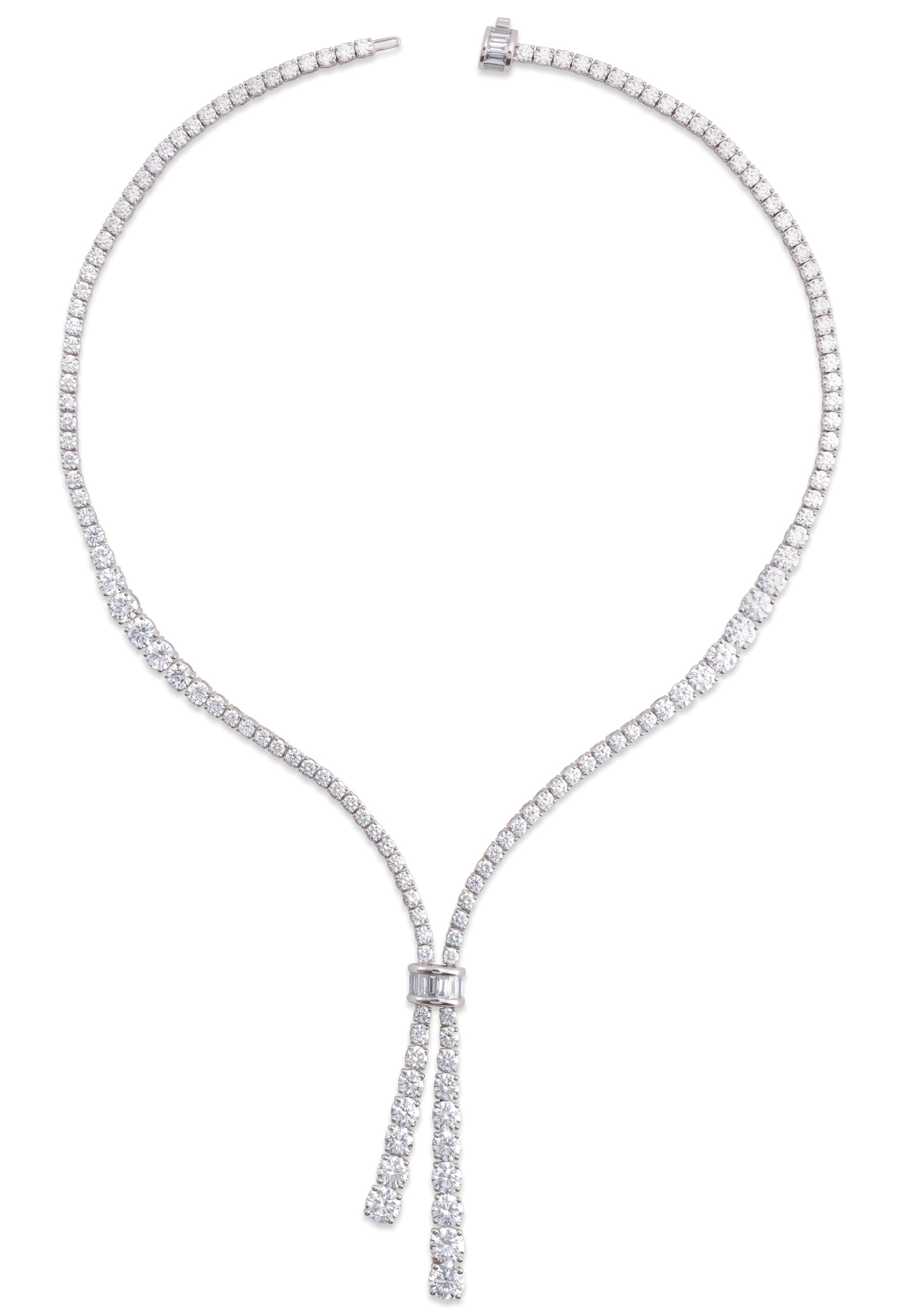 14K White 26 1/5 CTW Lab-Grown Diamond 20