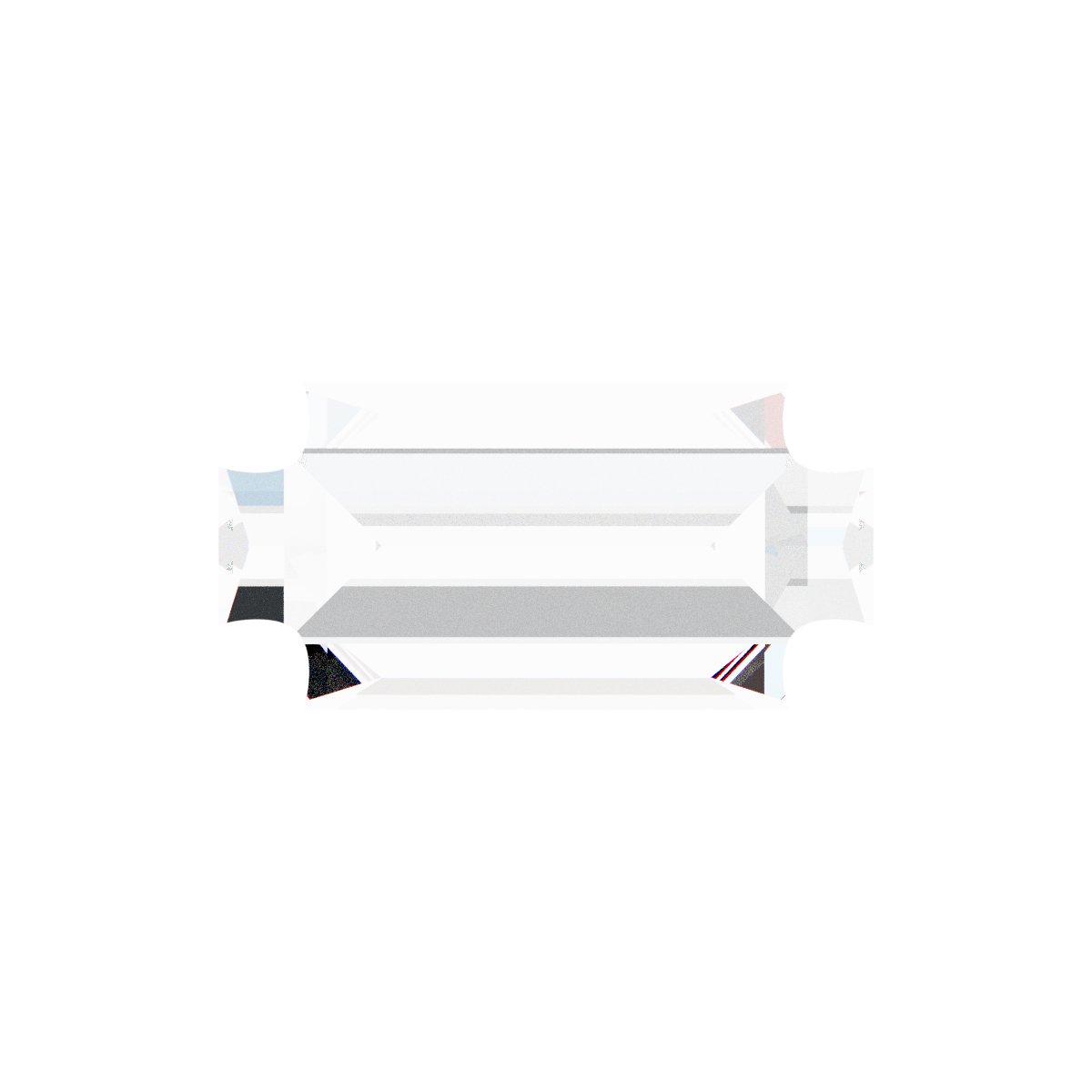 Straight Baguette 4-Prong Link