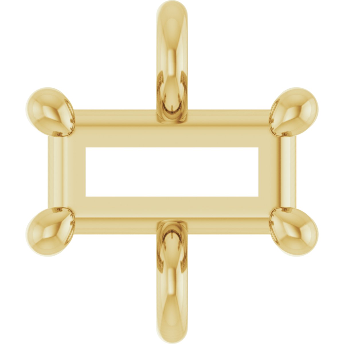Straight Baguette 4-Prong Link