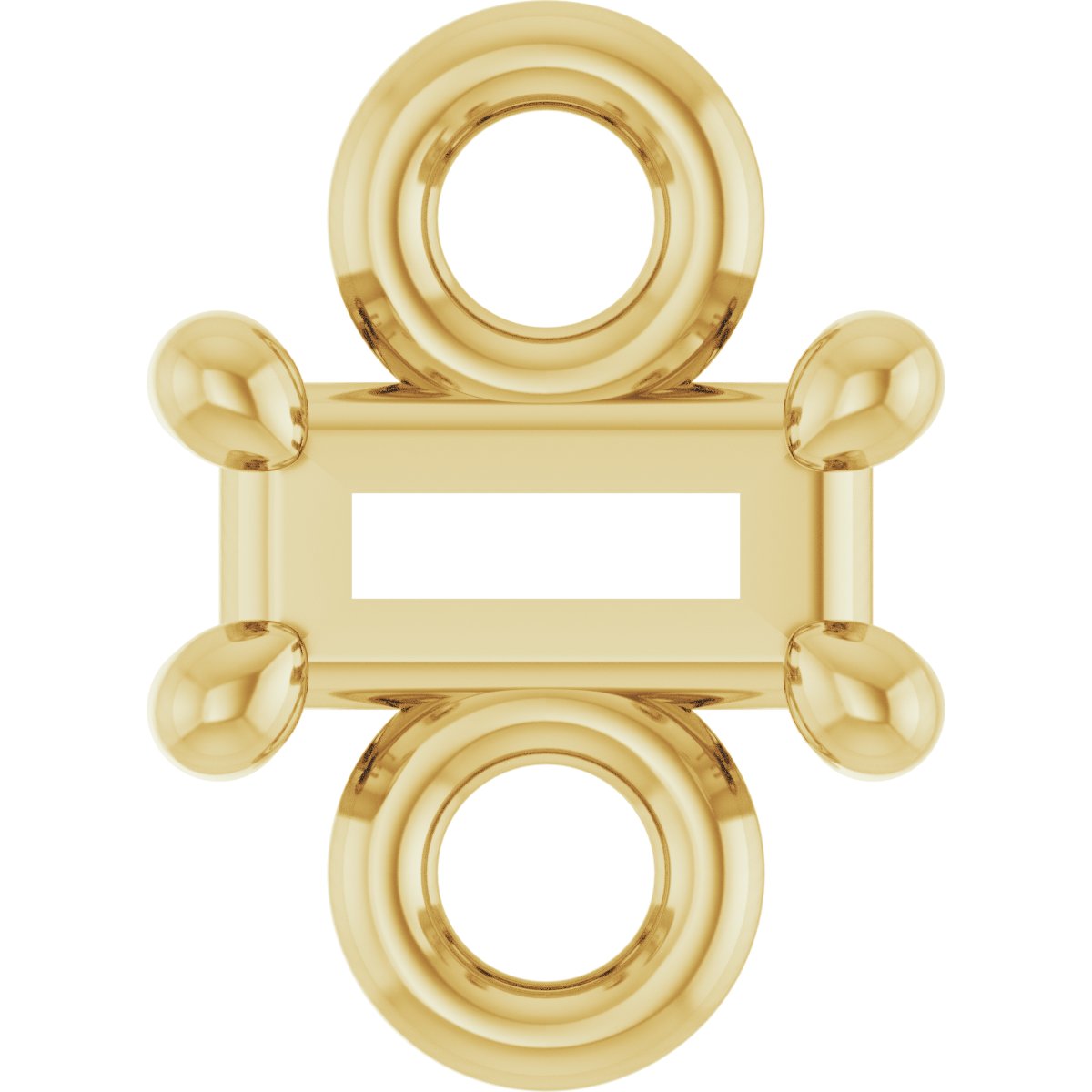 Petite Pavé® Solitaire Link