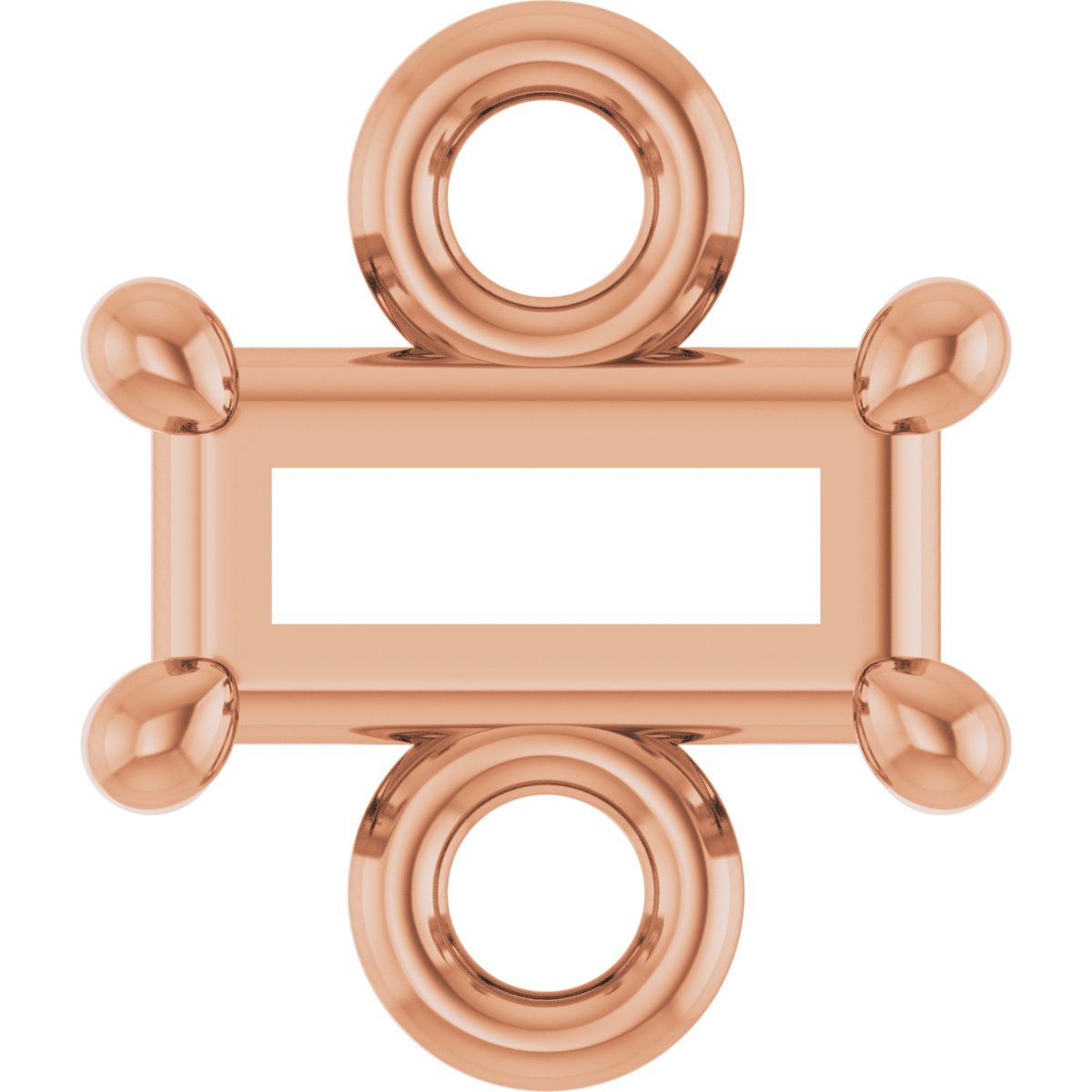 Petite Pavé® Solitaire Link