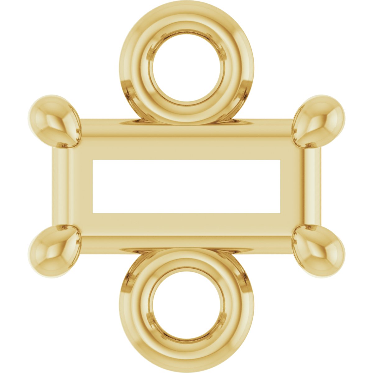 Petite Pavé® Solitaire Link