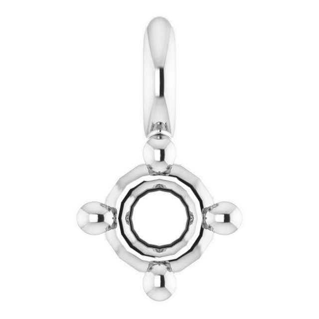 Round 4-Prong Dangle