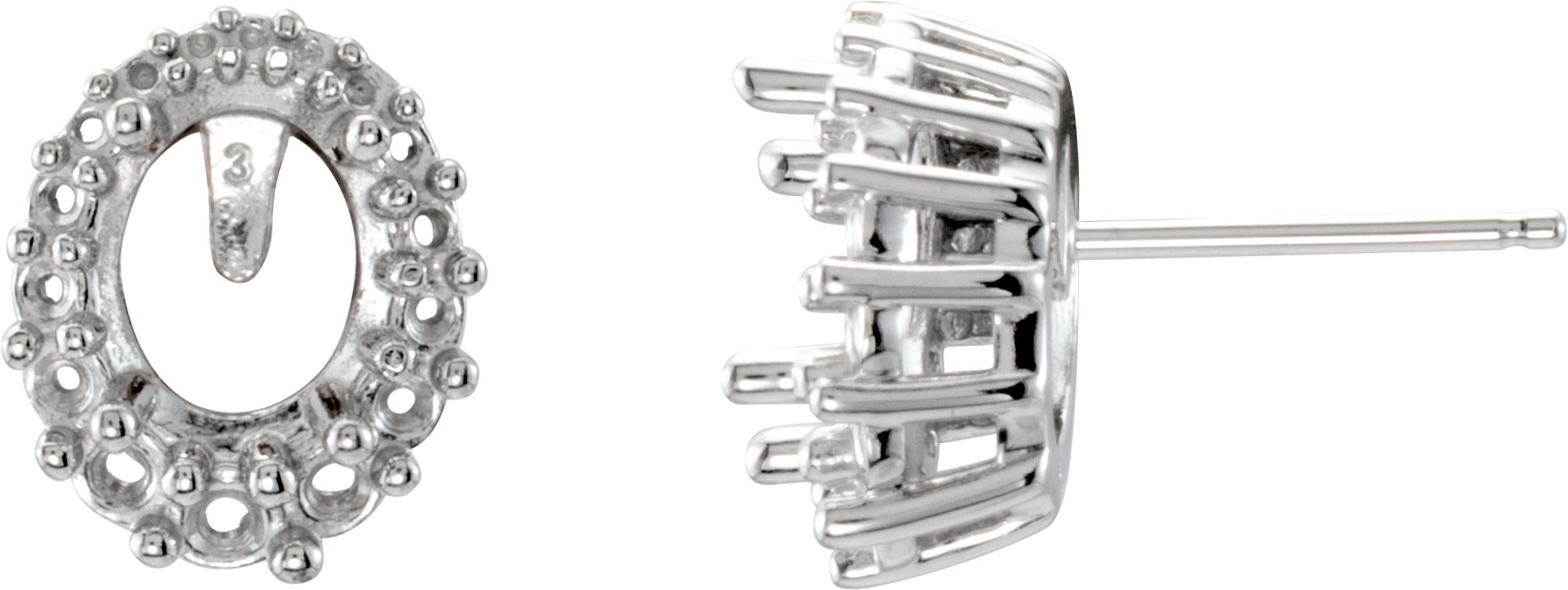Halo-Style Earrings
