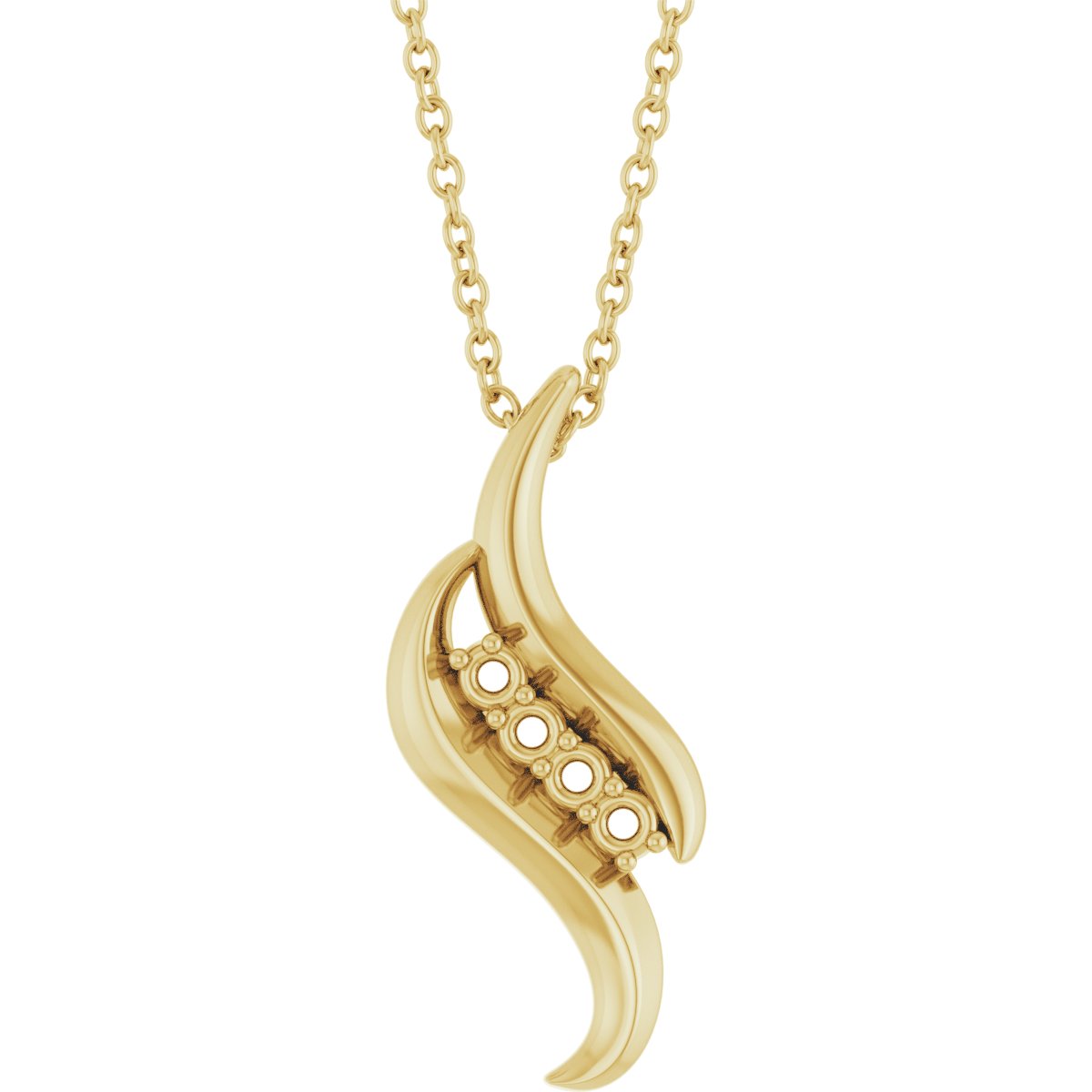 Bypass Family Necklace or Pendant