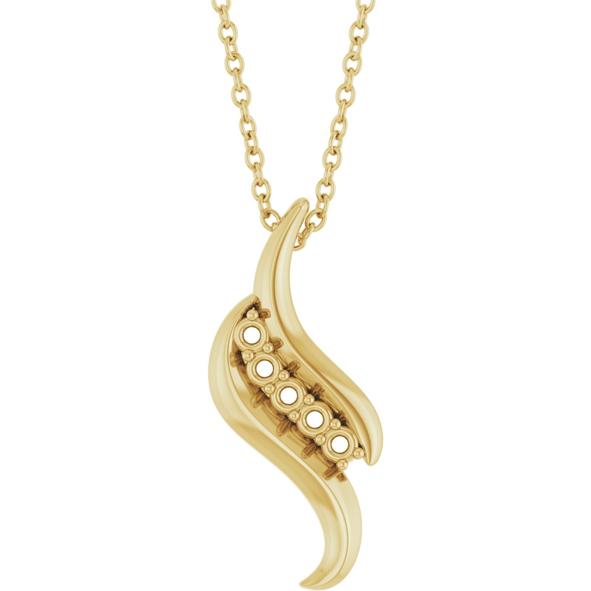 Bypass Family Necklace or Pendant