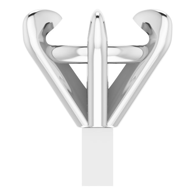 Pre-Notched Claw-Prong Peg Setting