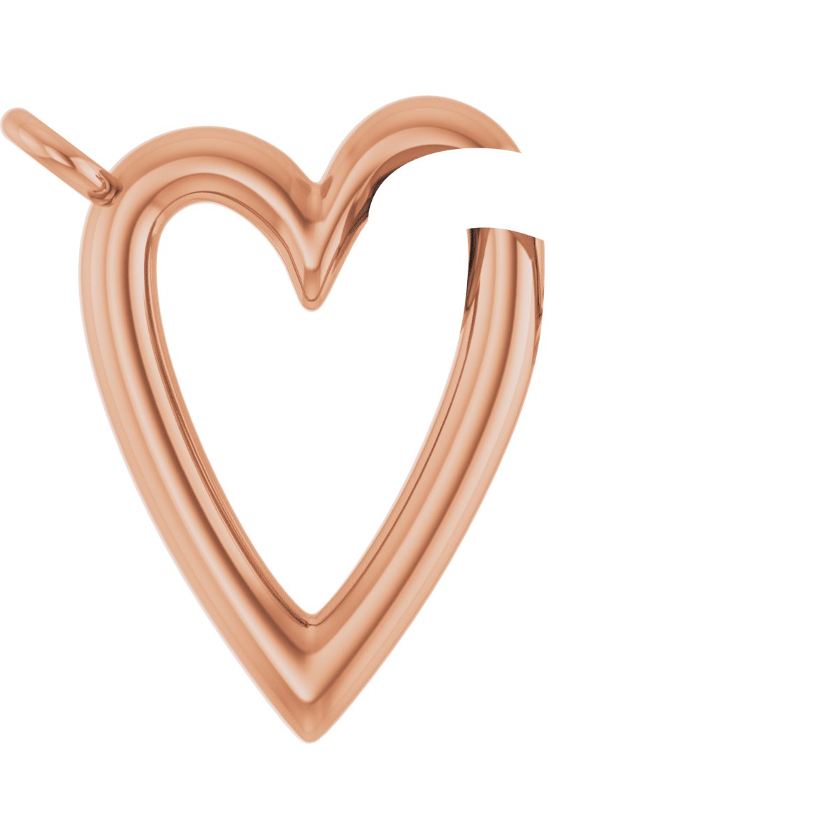 Interlocking Hearts Necklace or Center