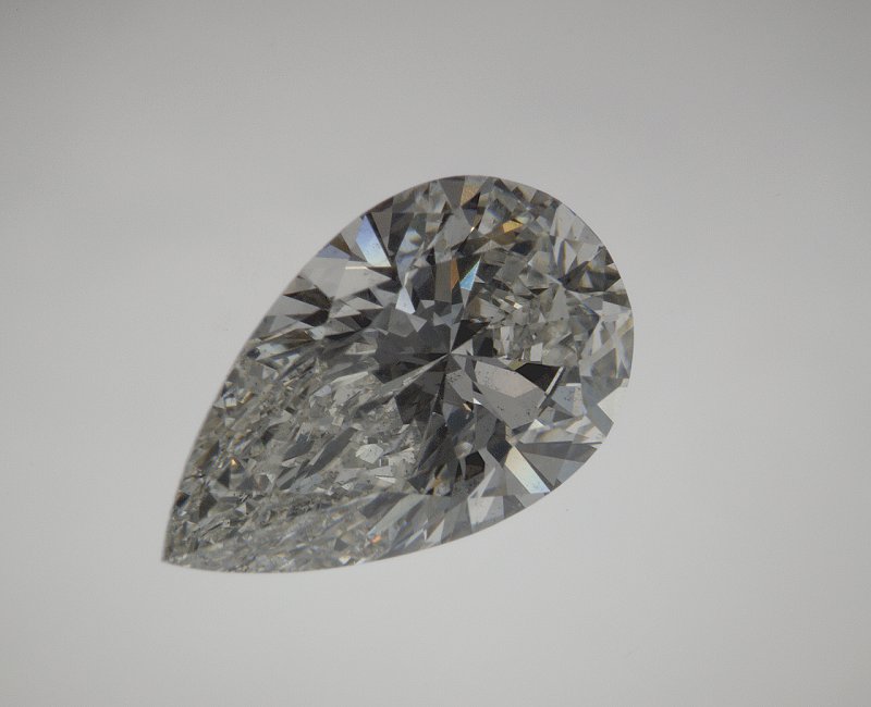 5.01 CT Pear Lab-Grown Diamond Surrey Vancouver Canada Langley Burnaby Richmond