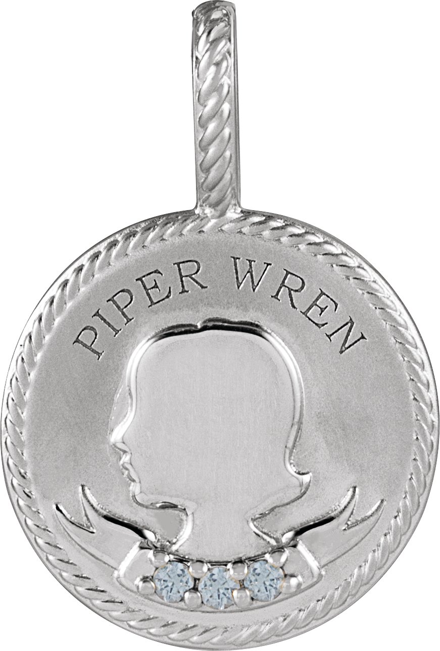 14k White Gold