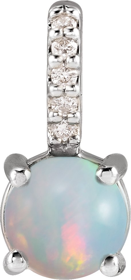 14k White Gold