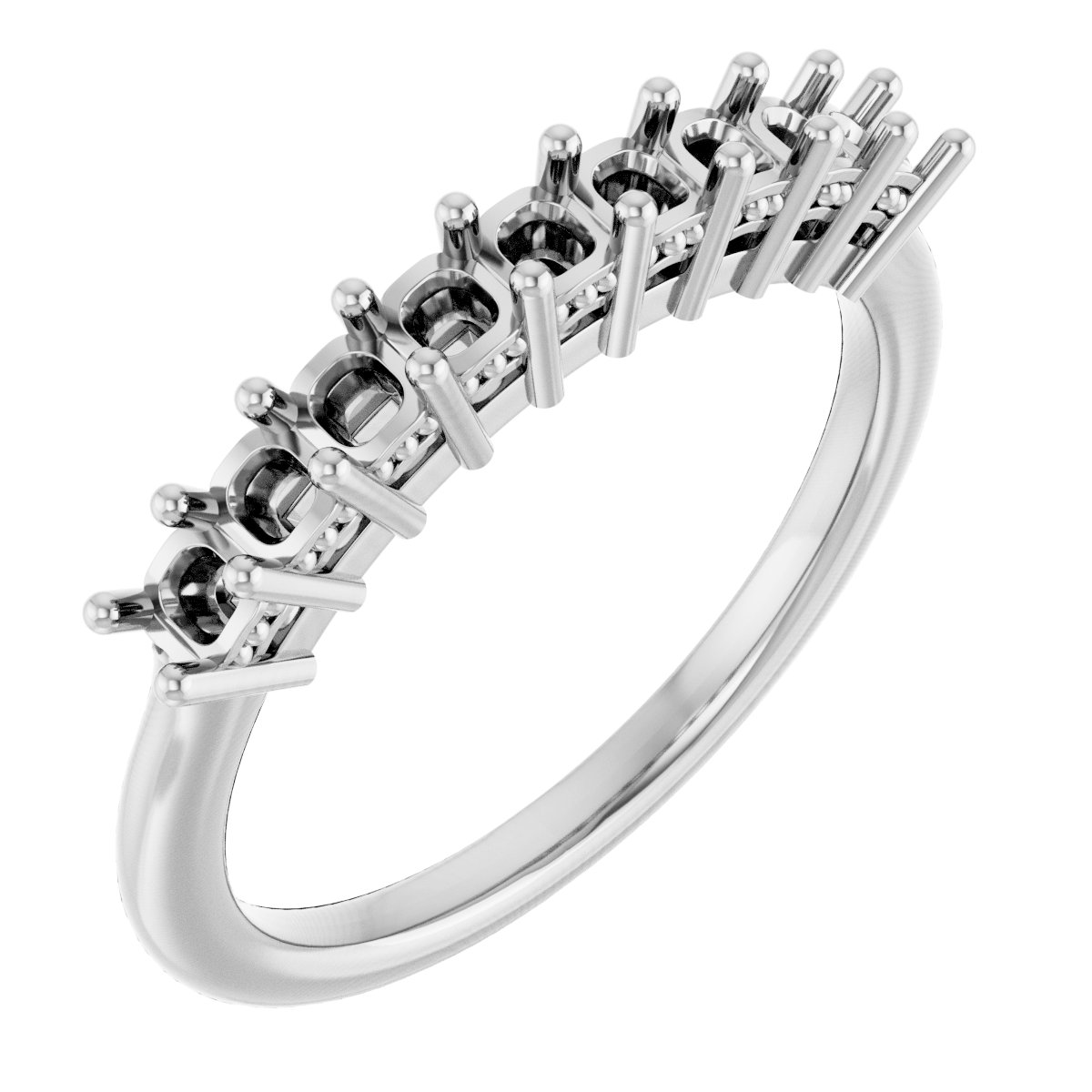 Nine-Stone Anniversary Band