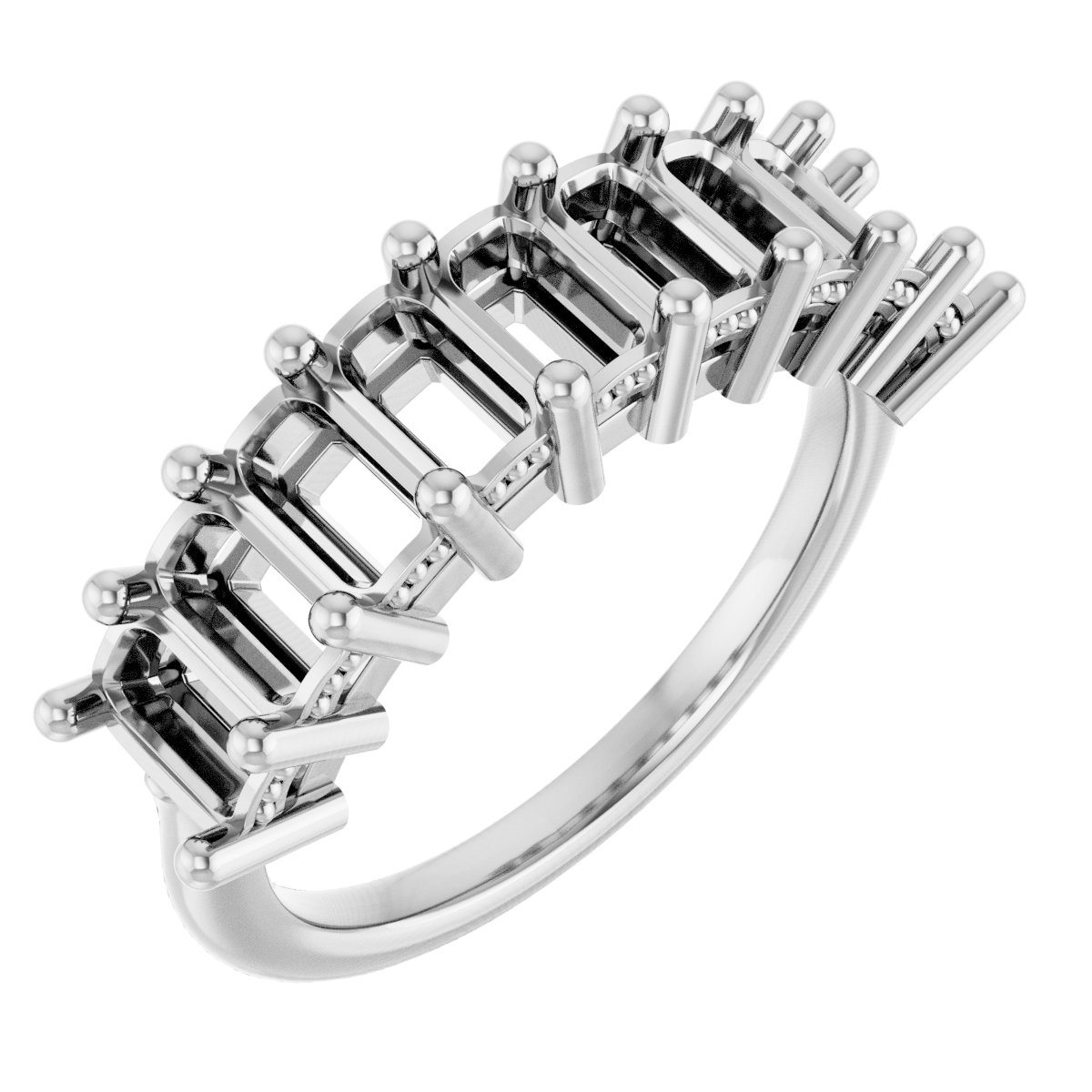 Nine-Stone Anniversary Band