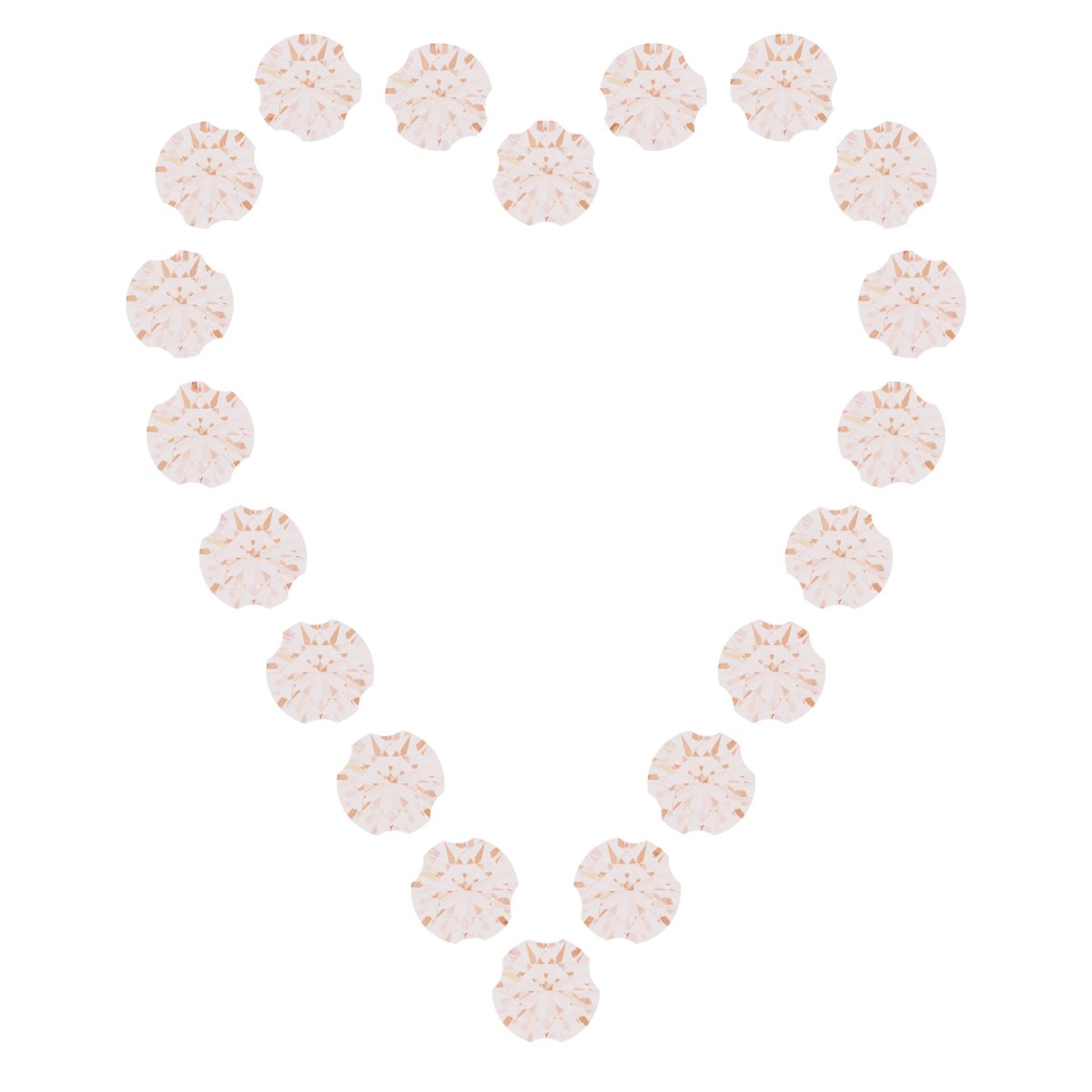 Accented Heart Trim