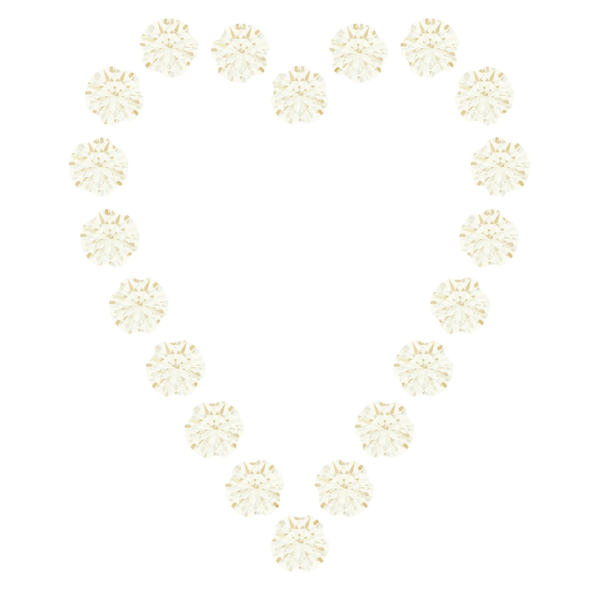 Accented Heart Trim