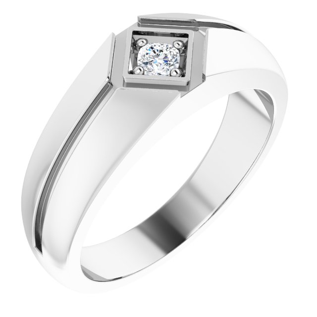 14k White Gold