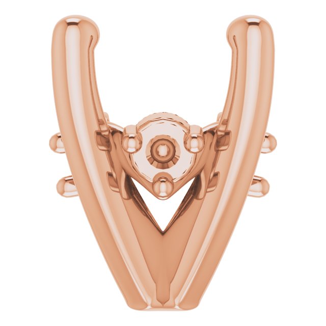 4-Prong Accented Shank Setting
