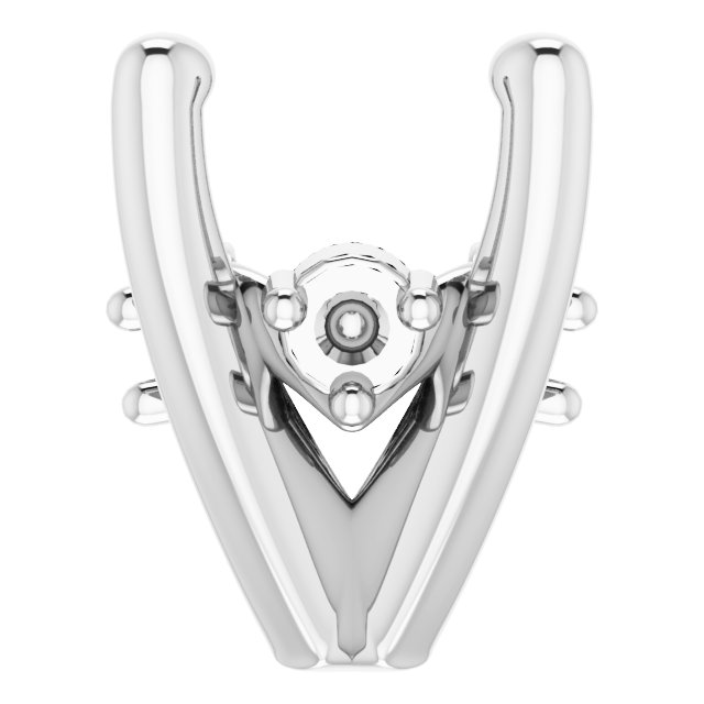 4-Prong Accented Shank Setting