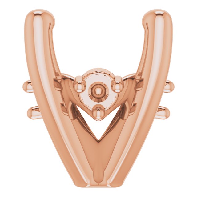 4-Prong Accented Shank Setting