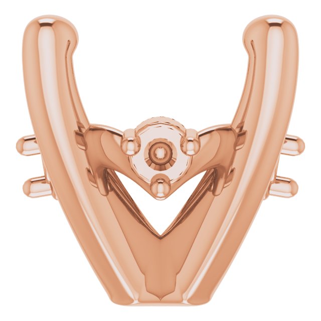 4-Prong Accented Shank Setting