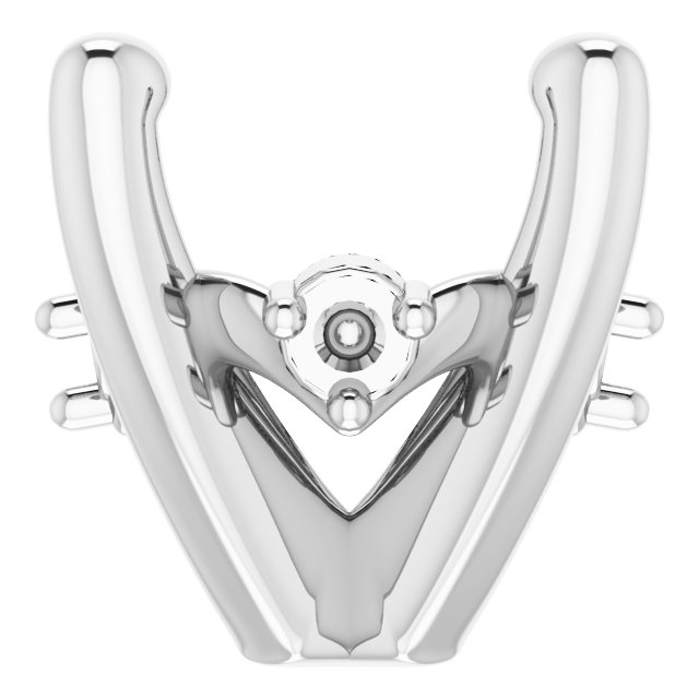 4-Prong Accented Shank Setting