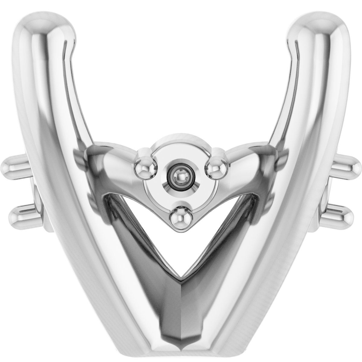 4-Prong Accented Shank Setting