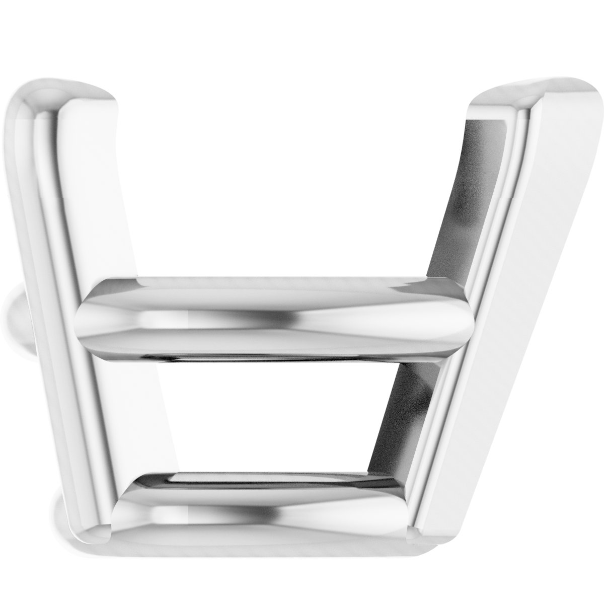 Pear 3-Prong V-End Basket Setting