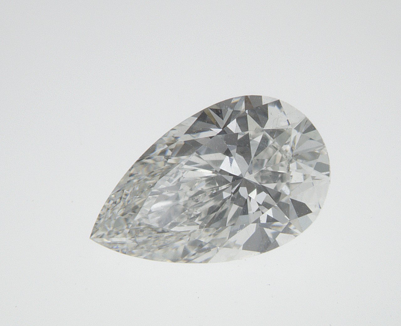 0.87 Carat Pear Cut Lab Diamond