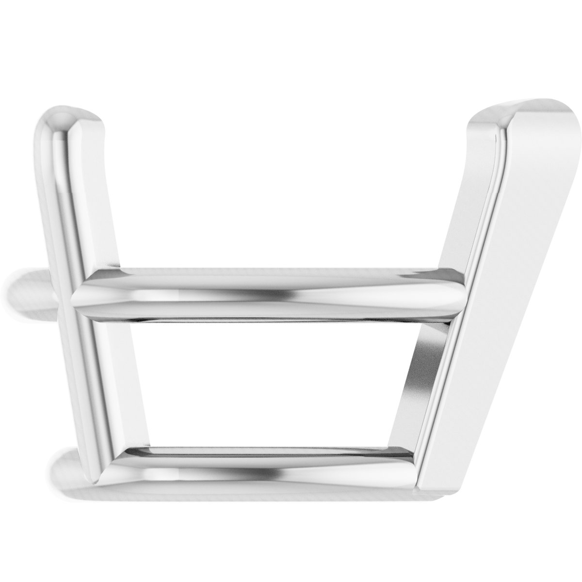 Pear 3-Prong V-End Basket Setting