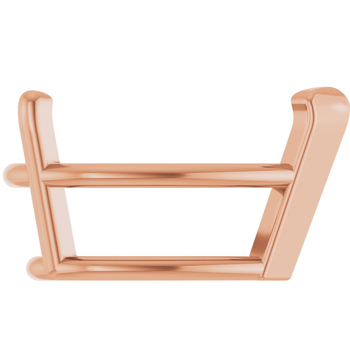 Pear 3-Prong V-End Basket Setting