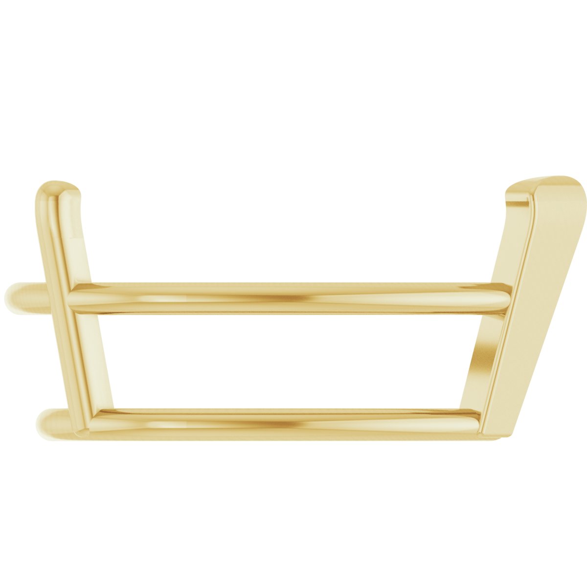 Pear 3-Prong V-End Basket Setting