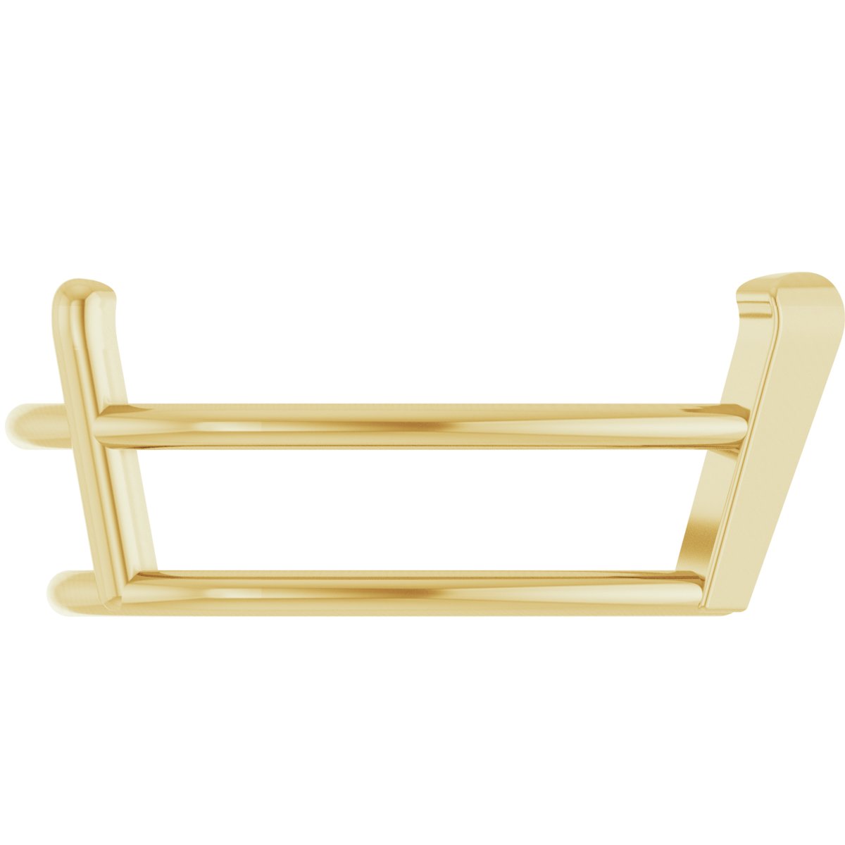 Pear 3-Prong V-End Basket Setting