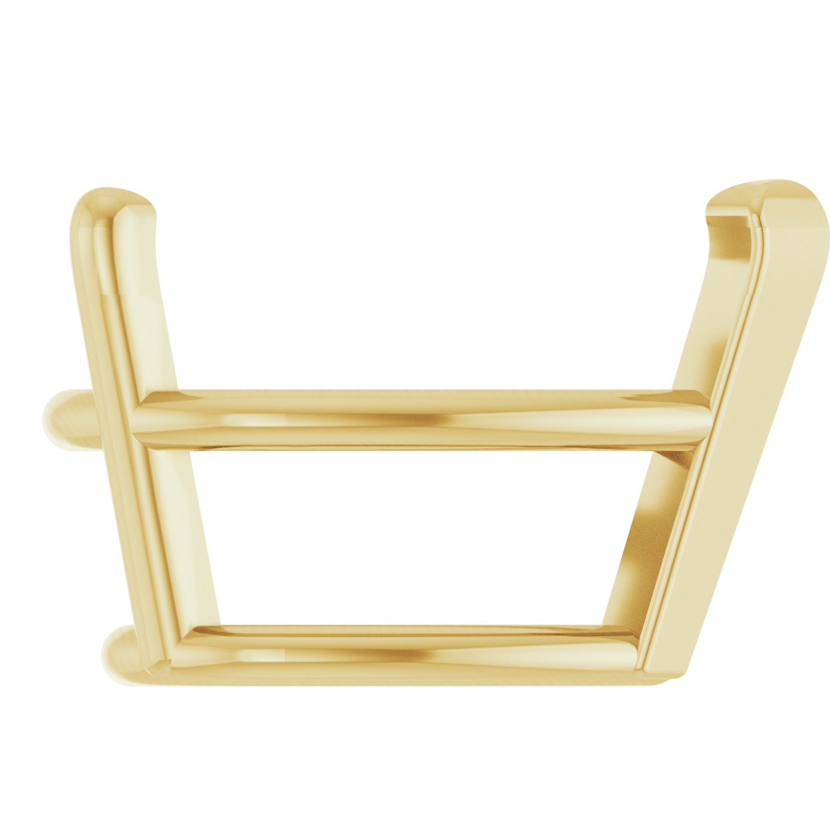 Pear 3-Prong V-End Basket Setting