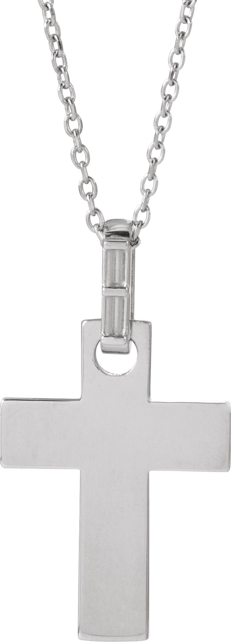 Accented Cross Necklace or Pendant