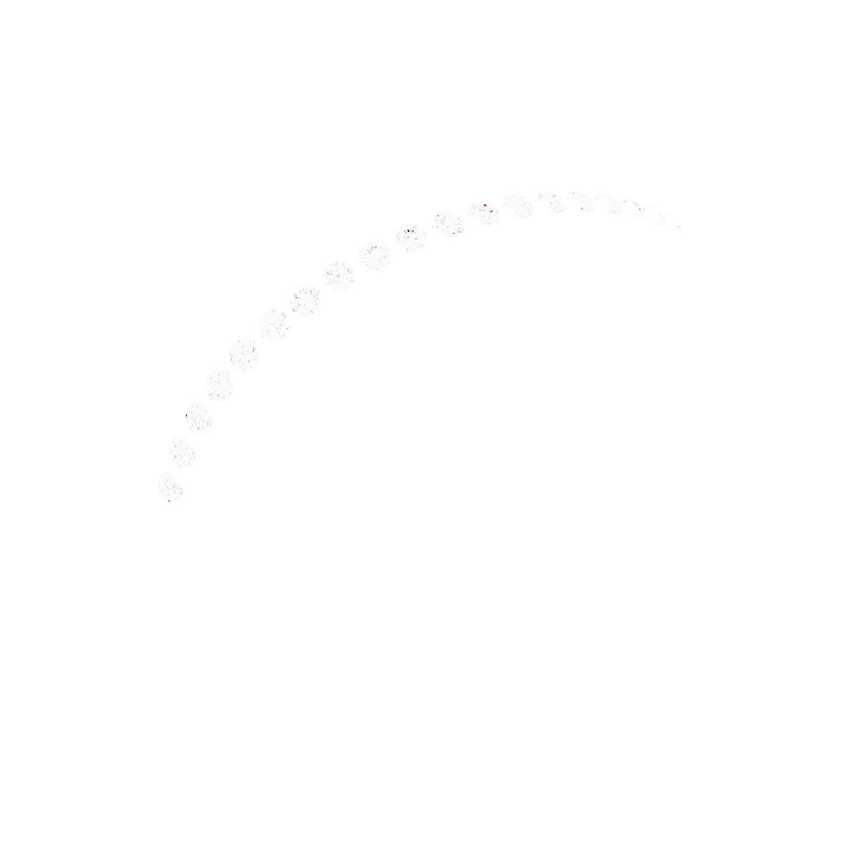 14k White Gold