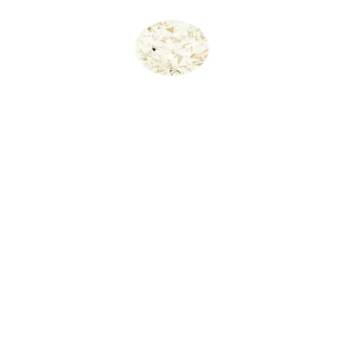 14K Yellow 1/5 CT Natural Diamond Ring