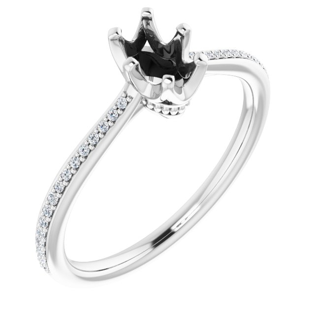 14k White Gold