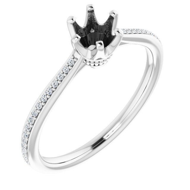 14k White Gold
