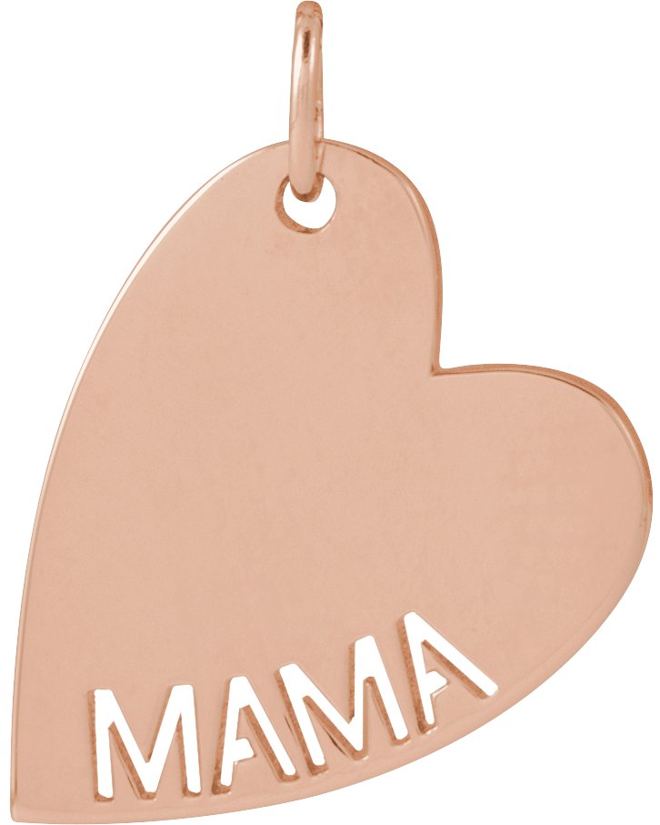 Mama or Sister Heart Necklace or Pendant