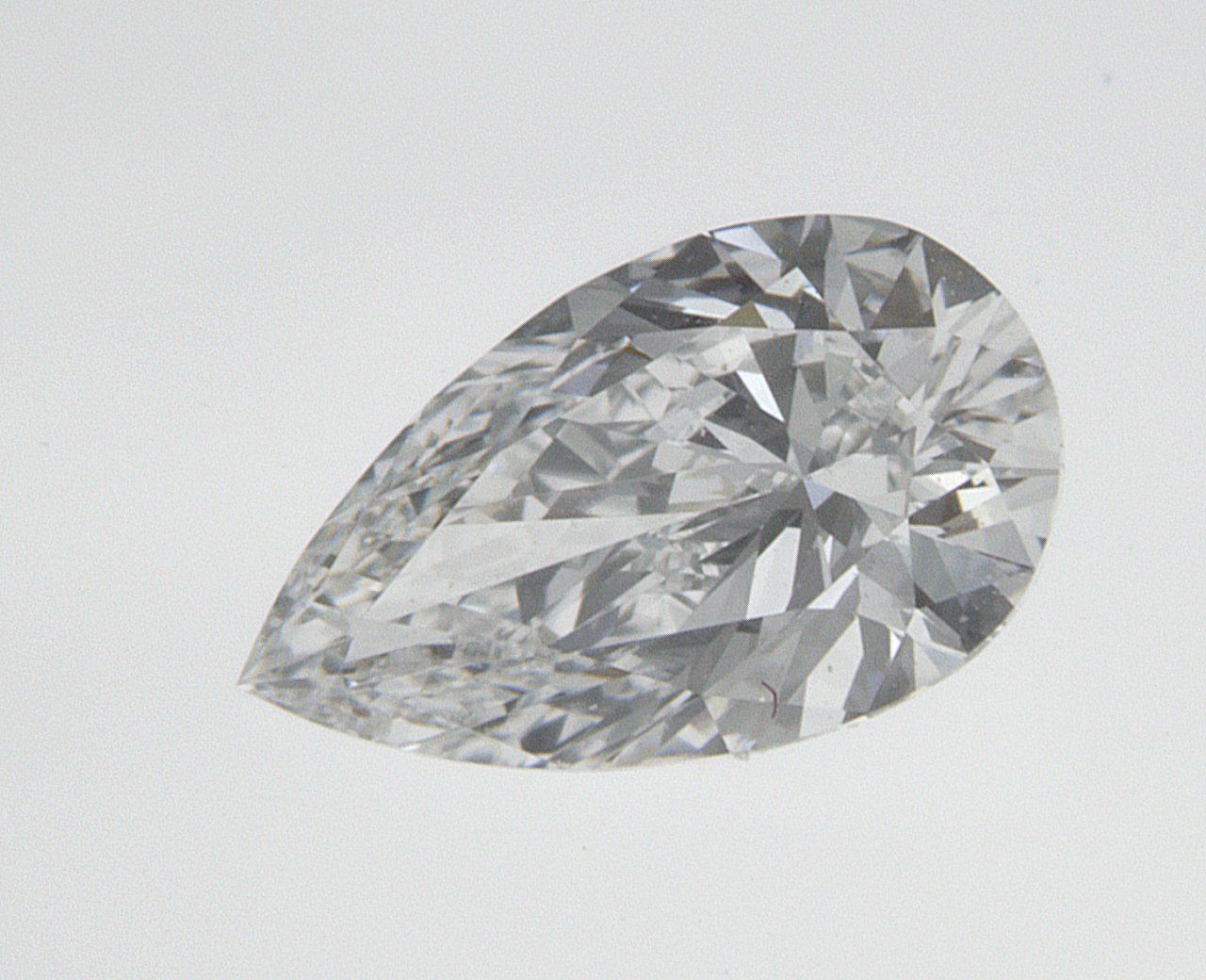 0.43 Carat Pear Cut Natural Diamond