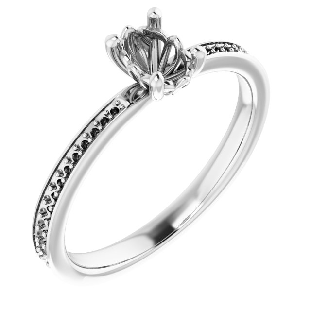 14k White Gold